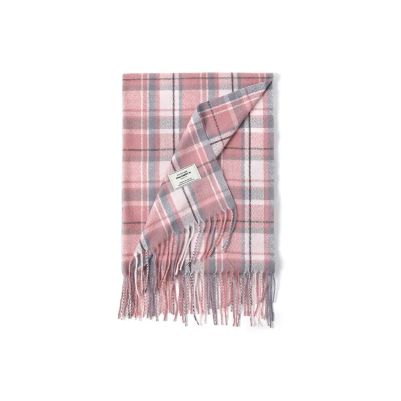 FREE RABBITⅡ Faux Cashmere Knit Scarves Unisex-5