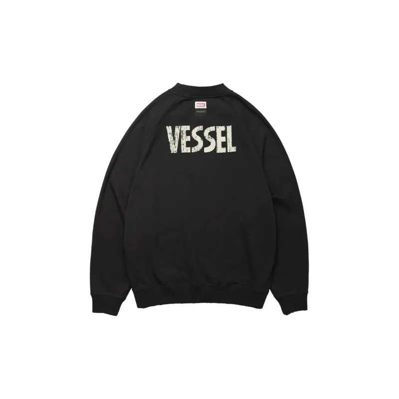 XVESSEL X MARVEL/Marvel Co branded Series Sweatshirts Unisex Black-1