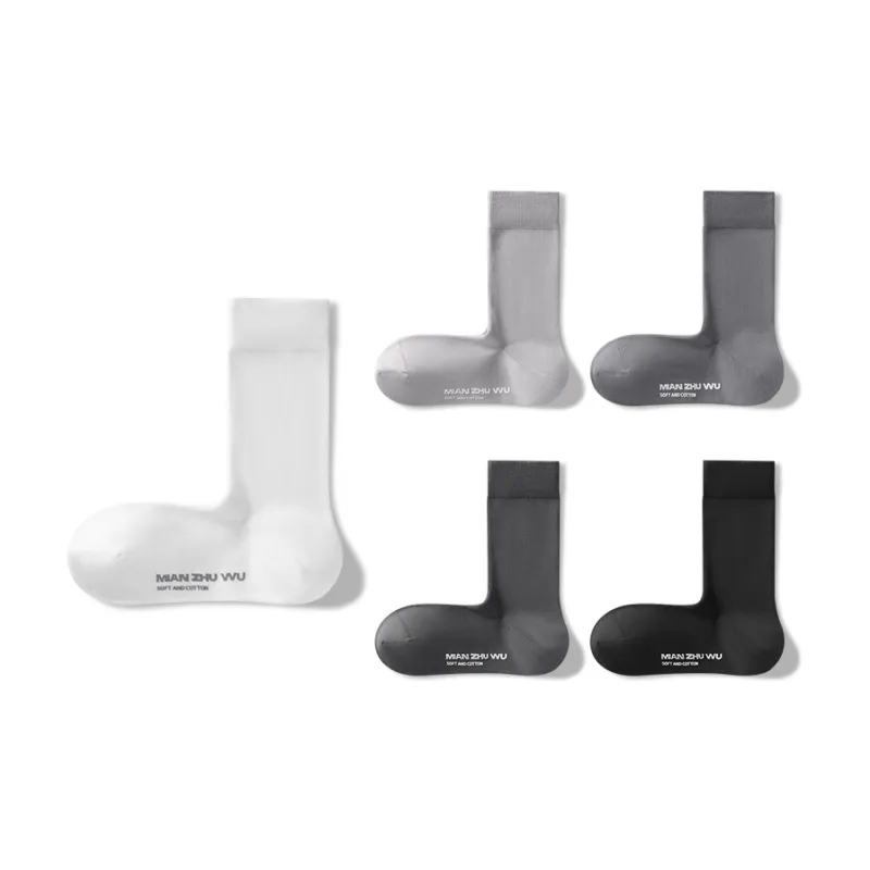 B&C.Room 2023 Fall Crew Socks Men's 5 Pack-10