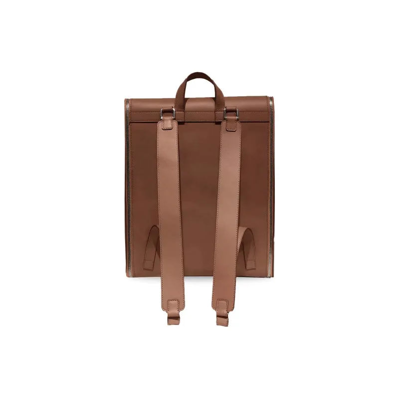 BONASTRE Leather Backpack Unisex Tela-2