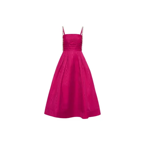 Rebecca Vallance Slip Dresses Women's Fuchsia