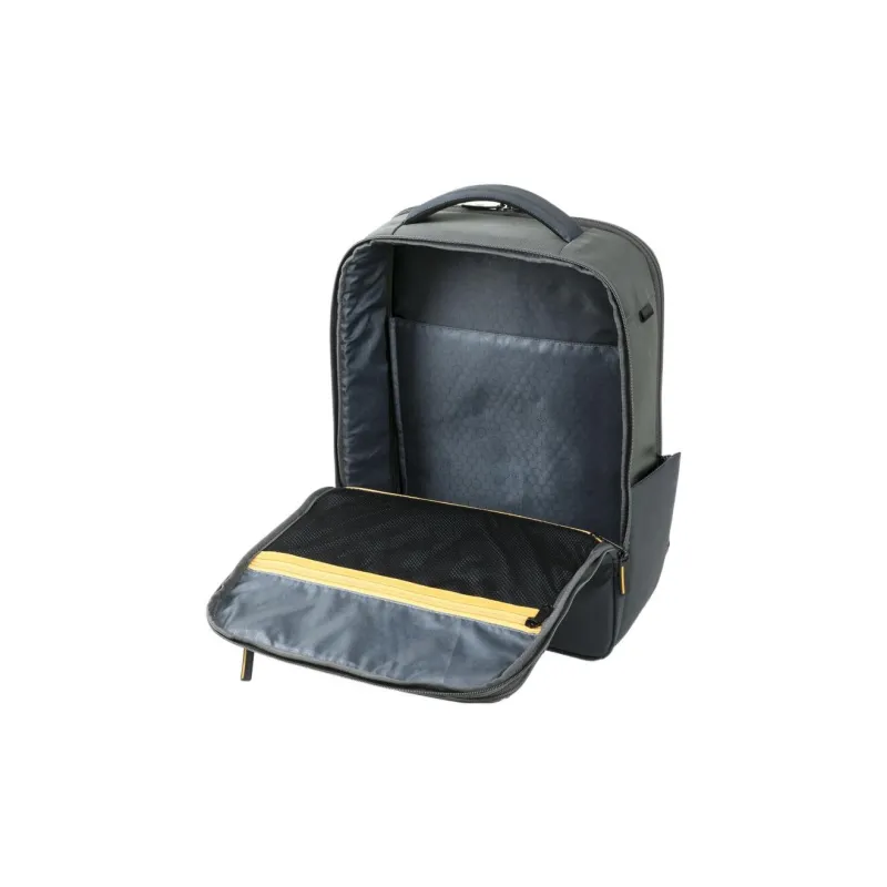 SAMSONITE Cordura Fabric With Polyurethane Coating Laptop Backpack Men's Gray With Navy Accents-5