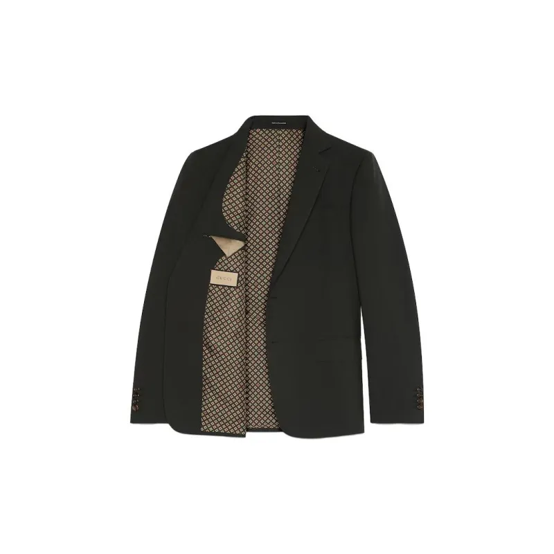 GUCCI Business Suits Men's Dark Green-1