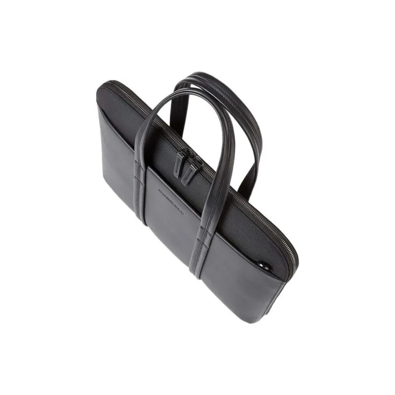 SAMSONITE Polyurethane Briefcase Laptop Bag Shoulder Bag Crossbody Bag Handbag Unisex Black-3