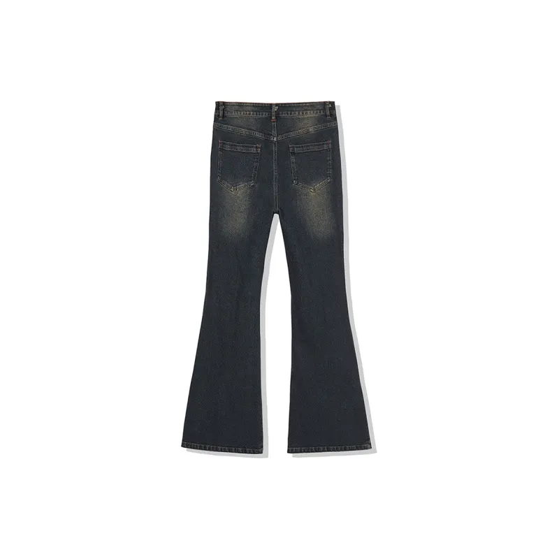 LA CRAWFISH Jeans Women's Vintage Denim Blue-1