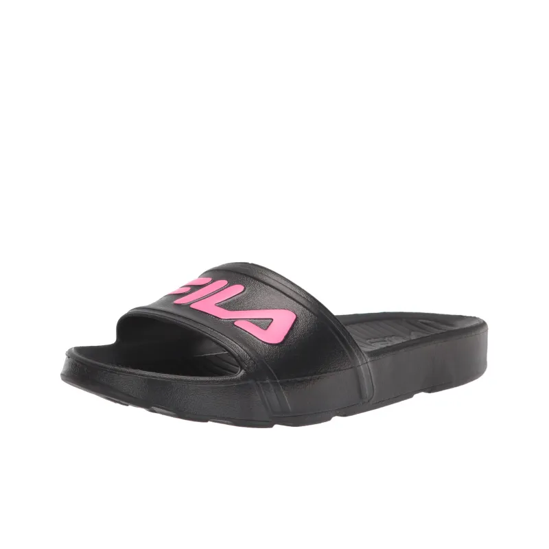 FILA Sleek Slide LT Slide Slippers Men's Black-2