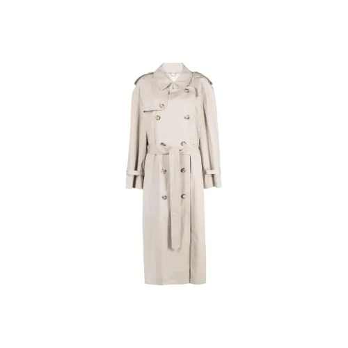 MAGDA BUTRYM Double-breasted Gabardine Trench Coat