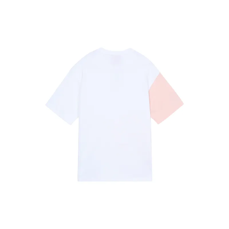 Dickies T Shirt Unisex White Pink-1