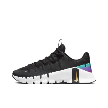 Nike Free Metcon 5 Premium 'Black Fireberry Gold' Women's