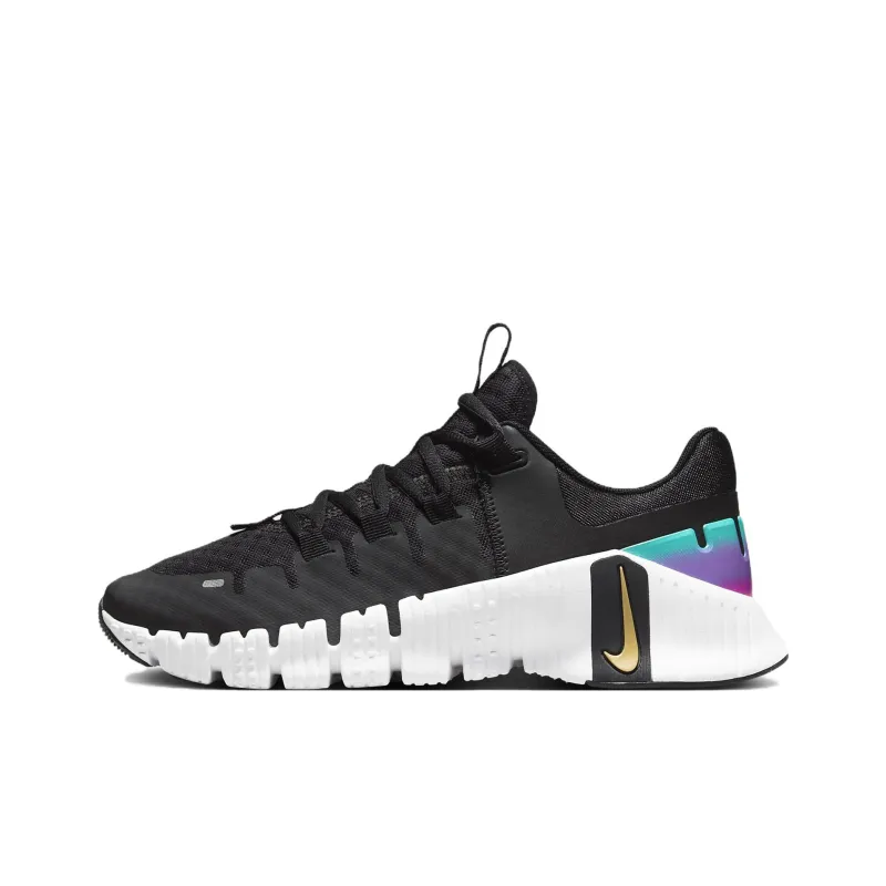 Nike Free Metcon 5 Black Fireberry Gold Women's-0