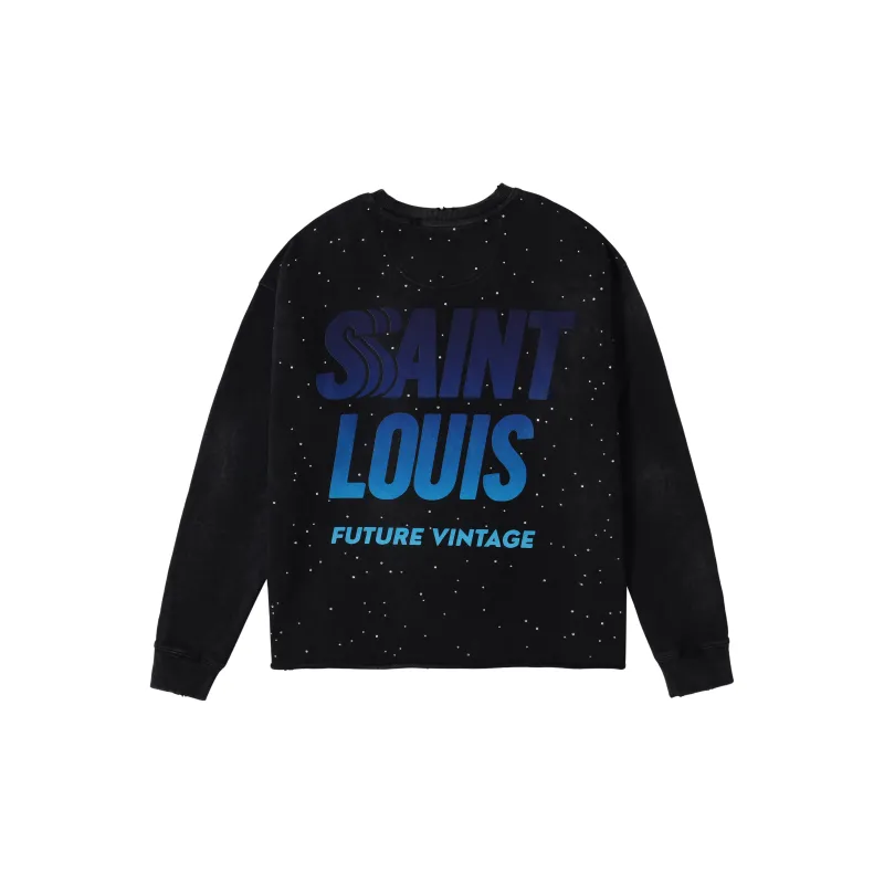 SSSAINT LOUIS Crew Neck Long Sleeved Sweatshirt Unisex-1