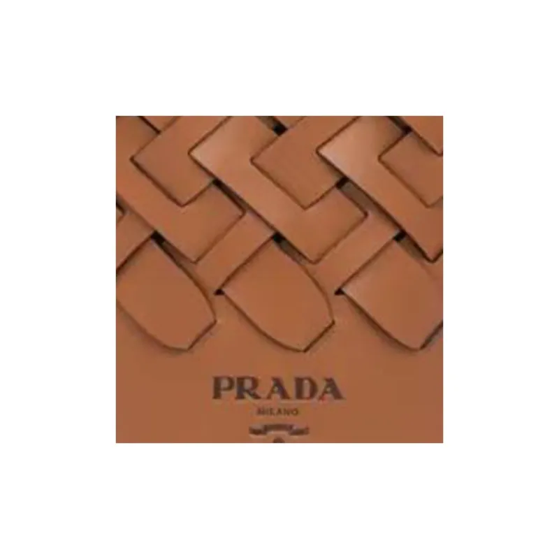 PRADA Leather Bucket Bags Handbags Women's Brown-1