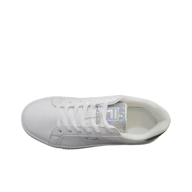 FILA Panache Platform Thermal Slip Resistant Low Top Skateboard Shoes Women's White-1