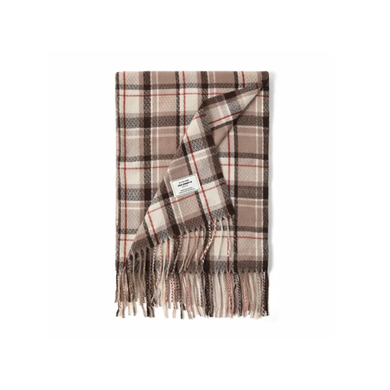 FREE RABBITⅡ Faux Cashmere Knit Scarves Unisex-7