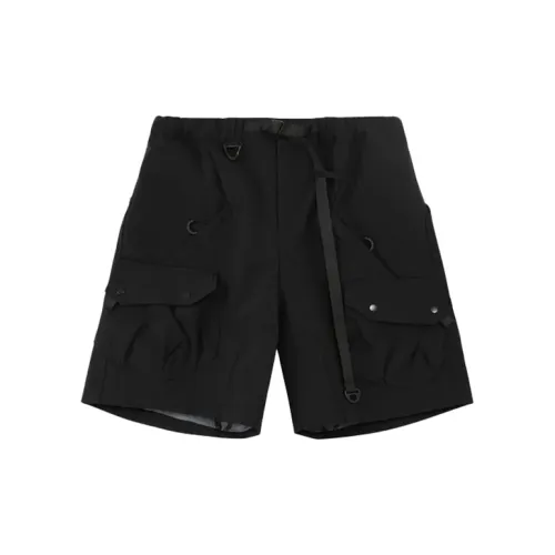 Novamen Cargo Shorts Unisex Black