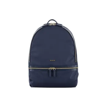SAMSONITE Nylon Spell PU Laptop Backpack Unisex Dark Navy