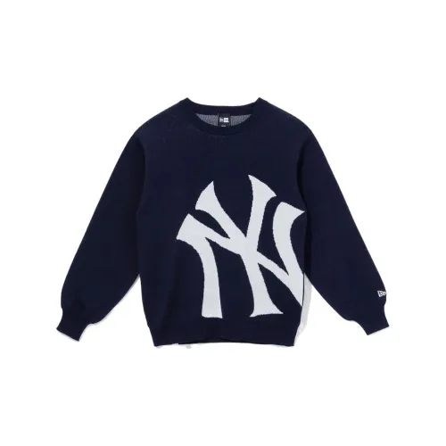 New Era MLB New York Yankees Long-Sleeve Sweater Navy