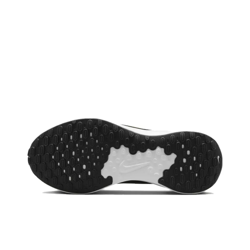 Nike Revolution 7 Black White Dark Smoke Grey Metallic Gold Women's-5