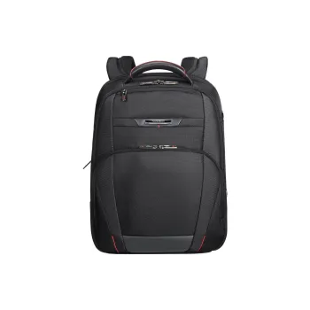 SAMSONITE PRO-DLX 5 Nylon And Polyurethane Leather Laptop Backpack Men's Black