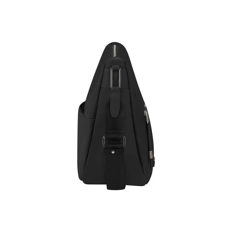 SAMSONITE Recycled Polyester Crescent Bag Shoulder Bag Crossbody Bag Women's Black-3