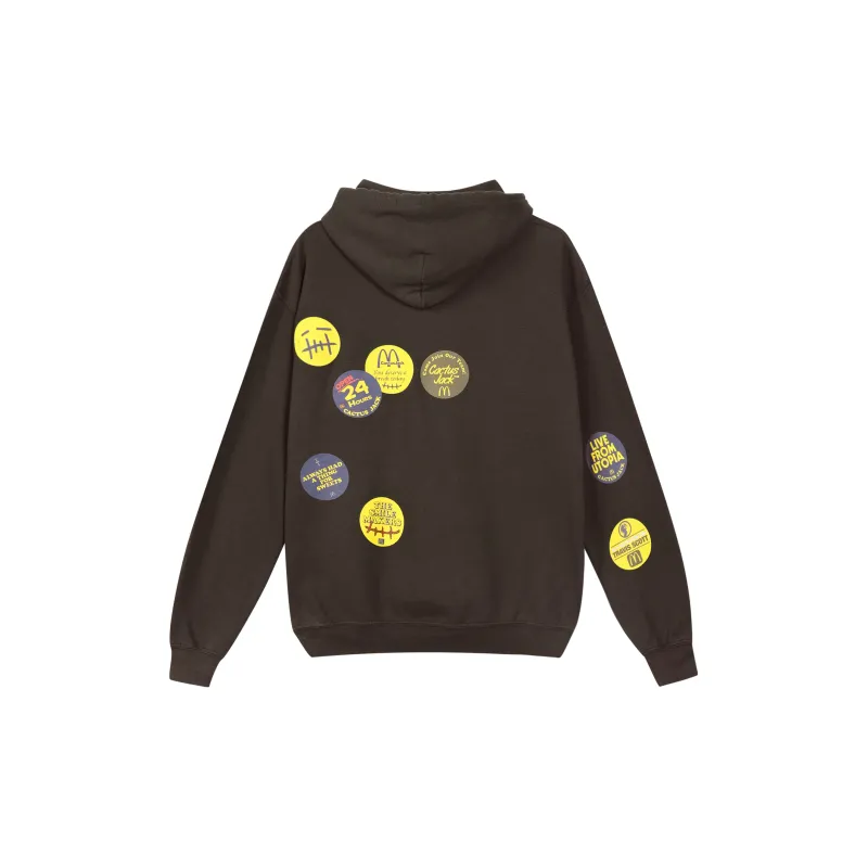 Travis Scott X McDonald's Sticker Bomb Hoodie-1