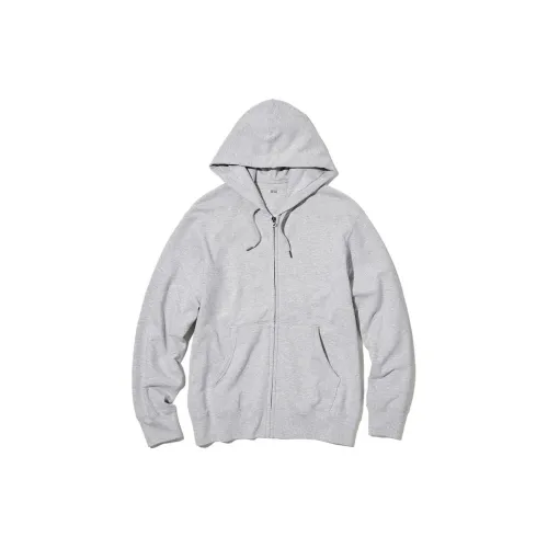 UNIQLO Sweatshirts Men Sky Gray