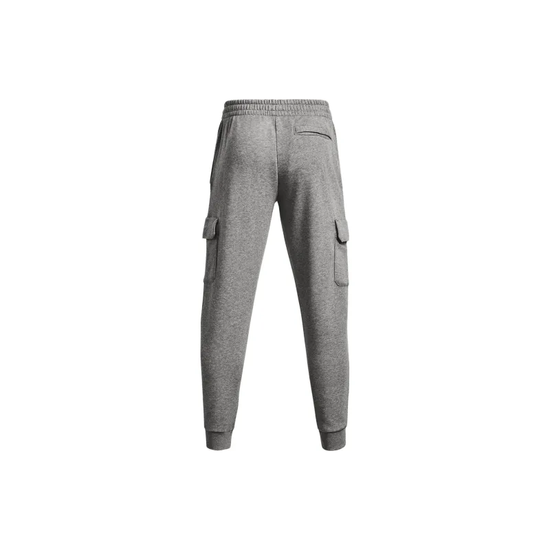 Under Armour Rival Fleece Knitted Sweatpants Men Gray-1