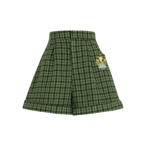 Snbl Casual Shorts Women's Green