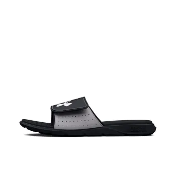 Under Armour Rubber Sole Slippers Men's Black Gray