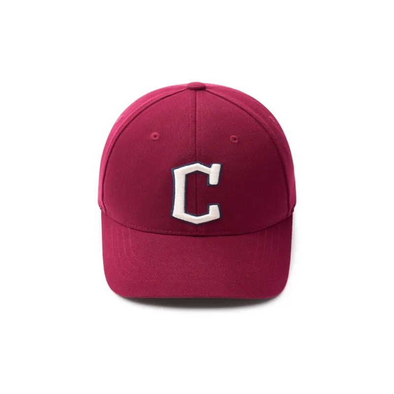 MLB Cotton Baseball Caps Kids' Burgundy-1