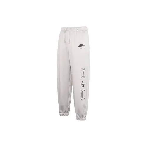 Nike Knitted Sweatpants Women's Light Gray