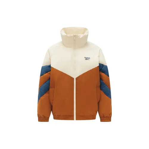 Reebok Down Jackets Women's Ecru/Brown/Lake Blue