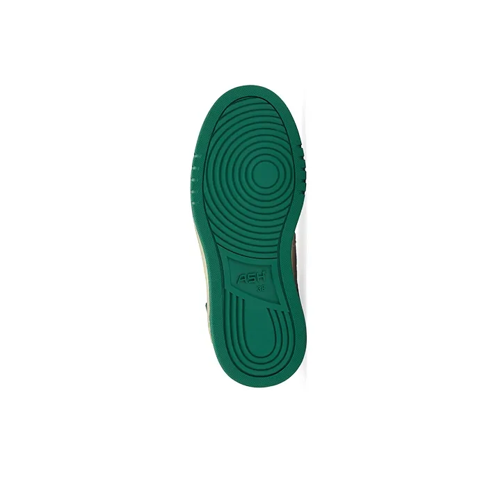 ASH BLAKE Collection Low Top Skateboard Shoes Unisex White Green-4