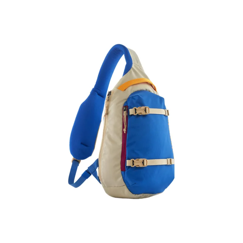 Patagonia Recycled Polyester One Shoulder Crossbody Fanny Pack Sling Bags Regular Unisex Belay Blue-1