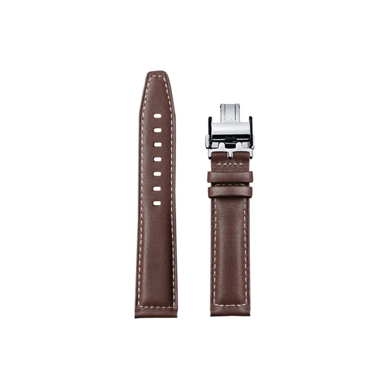 SHIRUI Accessories Longines Compatibility Watch Band 20mm Genuine Leather Material-27
