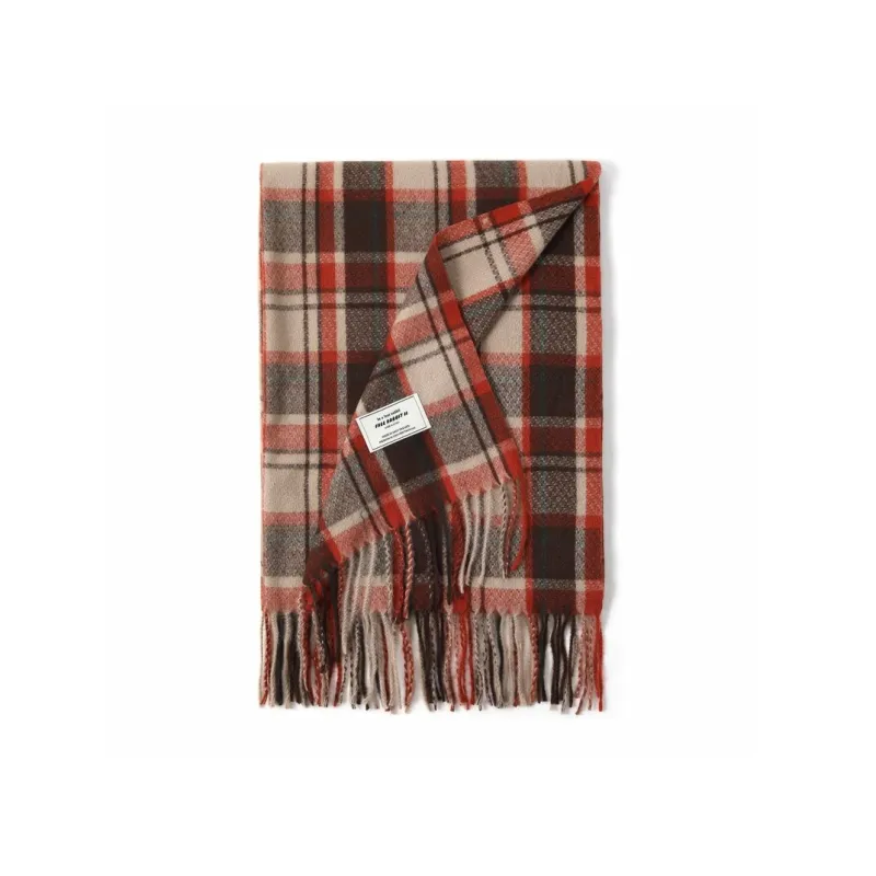 FREE RABBITⅡ Faux Cashmere Knit Scarves Unisex-9