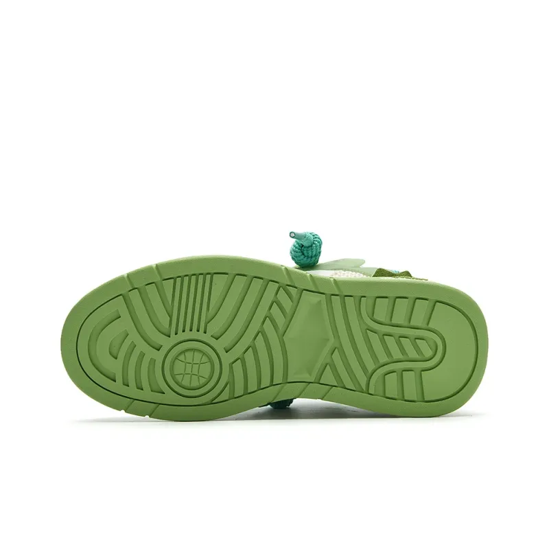 TCELLARS Mid Top Skateboard Shoes Unisex Mint Green Box Limited Edition-5
