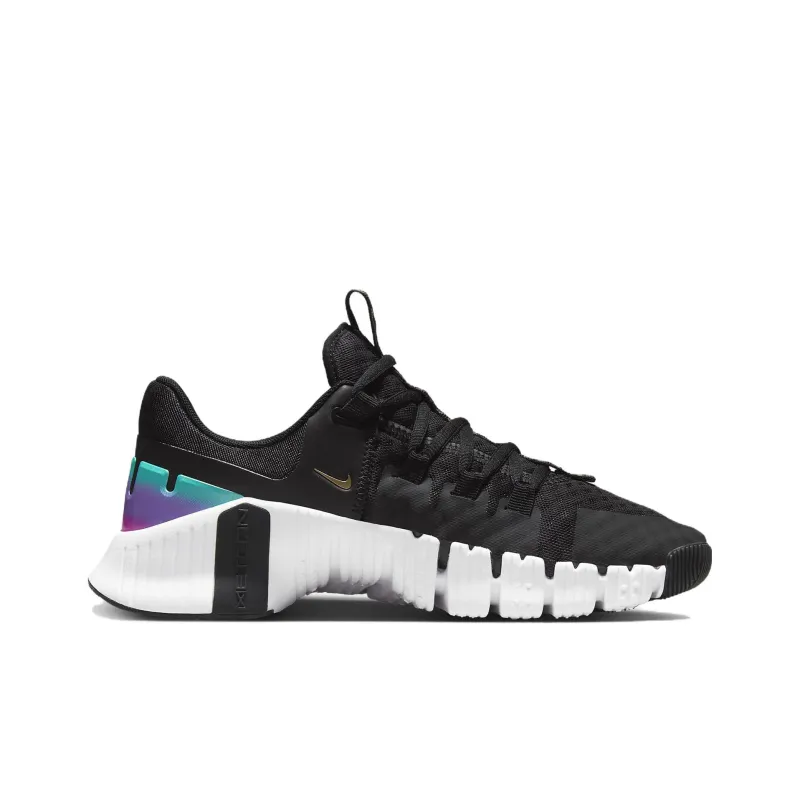 Nike Free Metcon 5 Black Fireberry Gold Women's-1