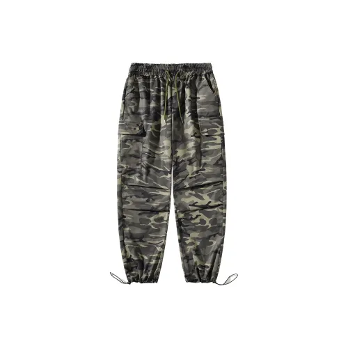 YooMore Cargo Pants Unisex Camouflage