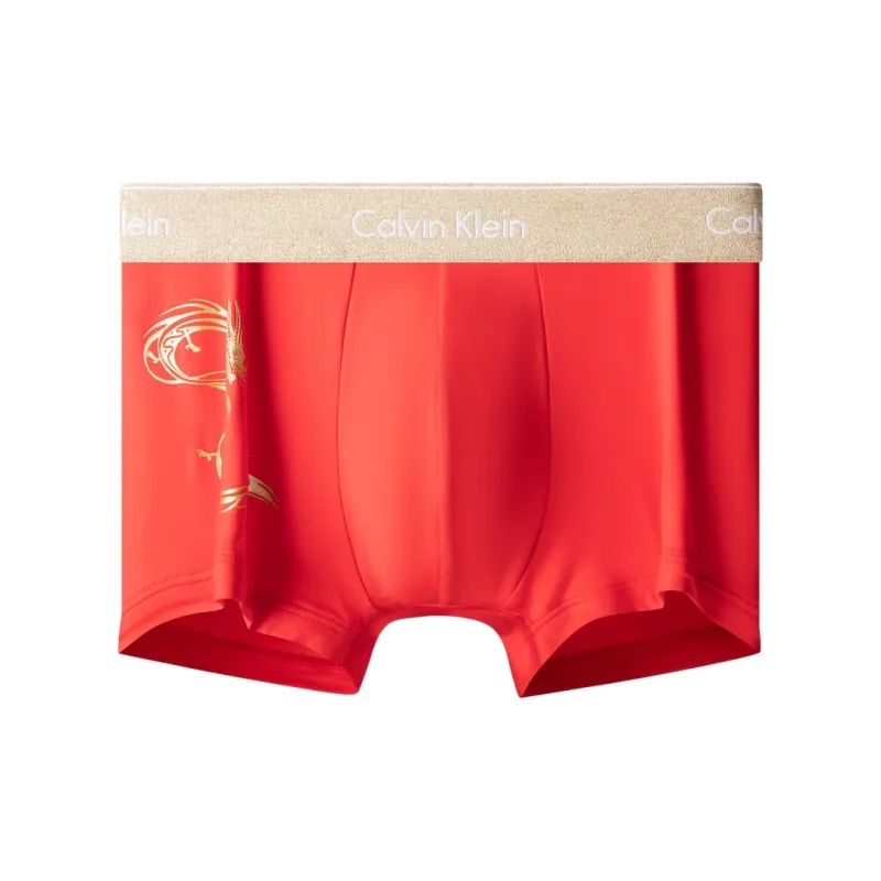 CALVIN KLEIN Underpants Men's 1 Pack Rouge Red-1