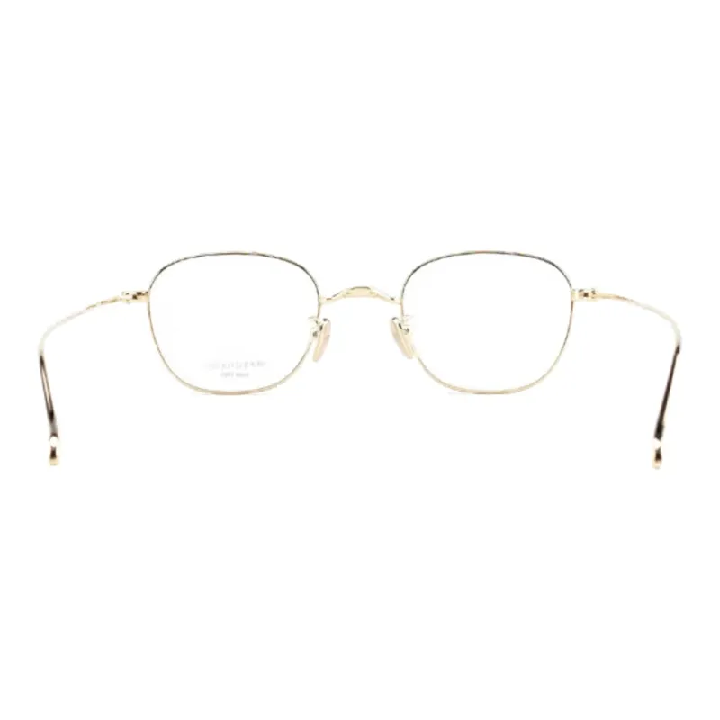 MASUNAGA Titanium Irregular Shape Eyeglass Frames Unisex Multicolor-3