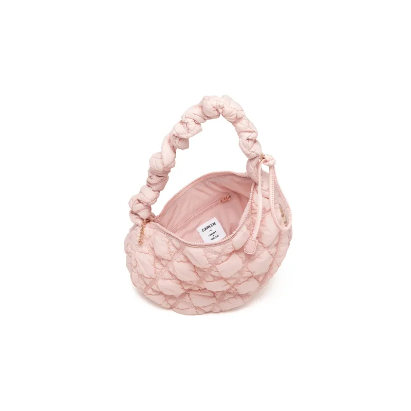 CARLYN Nylon Crossbody One Shoulder Handbag Regular Women's Light Pink-4