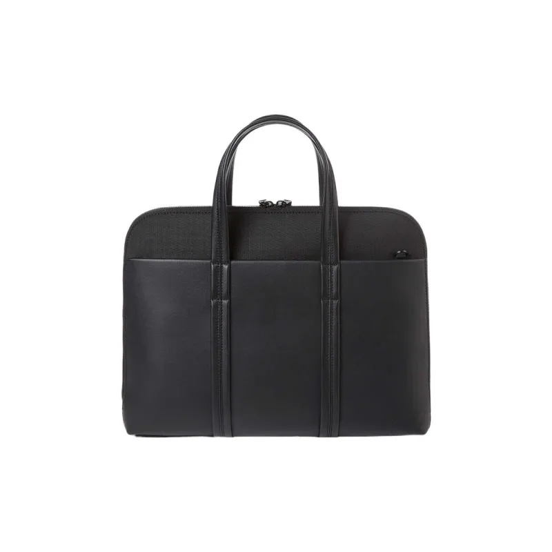 SAMSONITE Polyurethane Briefcase Laptop Bag Shoulder Bag Crossbody Bag Handbag Unisex Black-5