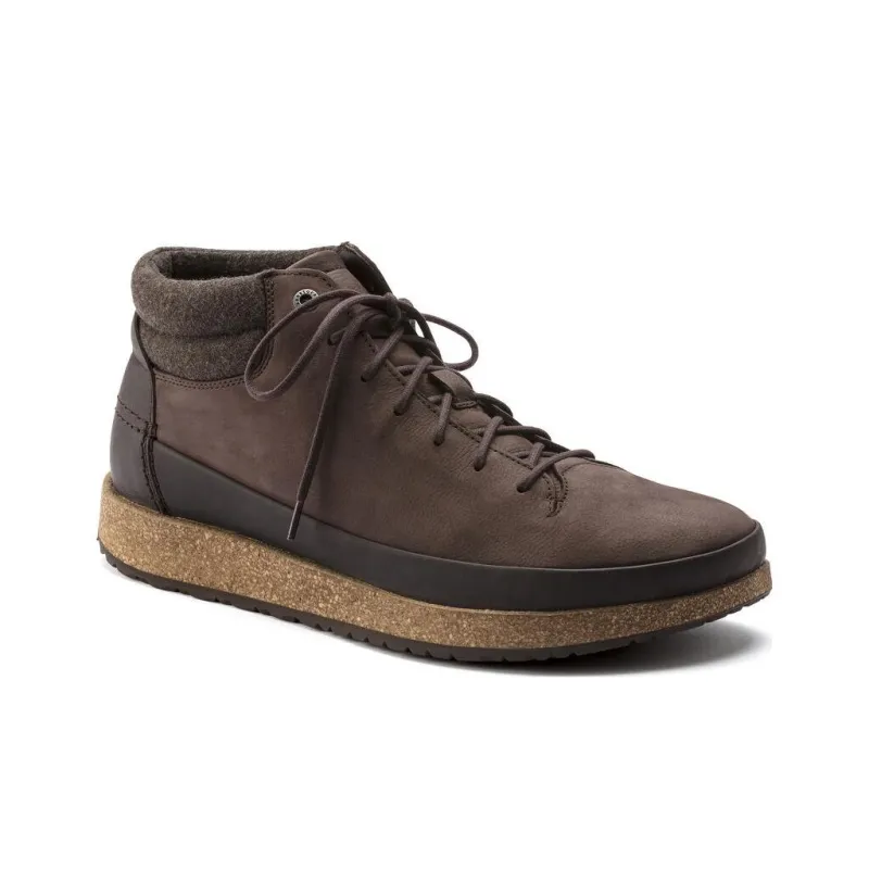 Birkenstock High Top Casual Shoes Unisex Brown Narrow Fit-1