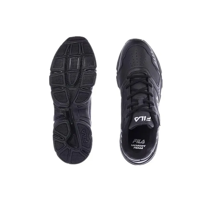 FILA Memory Decimus MEMORY DECIMUS Anti-Slip Wear-Resistant Low-Top Casual Shoes Men's Black-4