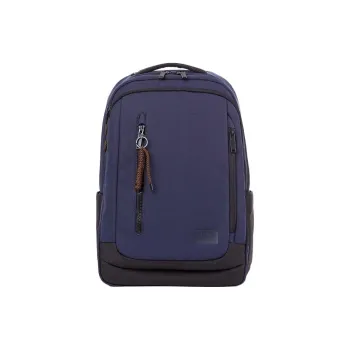 SAMSONITE Polyester Backpack Medium Size Men's Navy