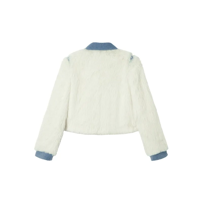MEETLADY Velvet feel Coat Women's-3