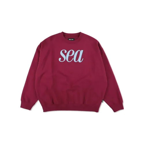 WIND AND SEA Sweatshirts Men Red