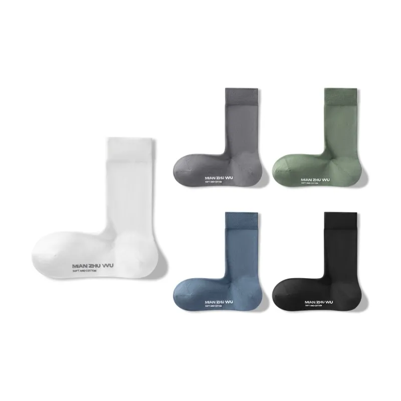 B&C.Room 2023 Fall Crew Socks Men's 5 Pack-12