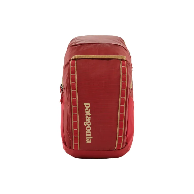 Patagonia Recycled Polyester Backpack Unisex Travel Red-0